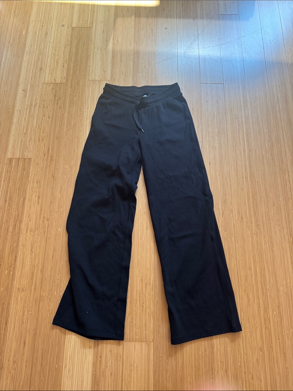 Aritzia Black Wide-Leg Jumpsuit Pants